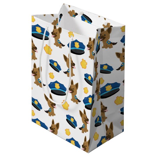 Polizeistruktur Mittlere Geschenktüte (Vorderseite Schrägansicht)