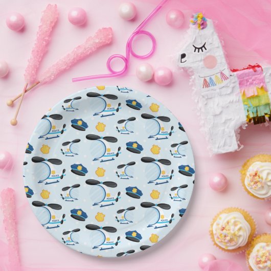 Polizeistruktur Pappteller (Party)