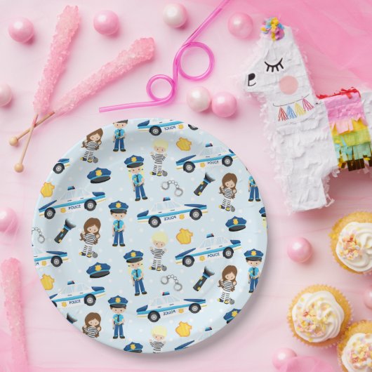 Polizeistruktur Pappteller (Party)