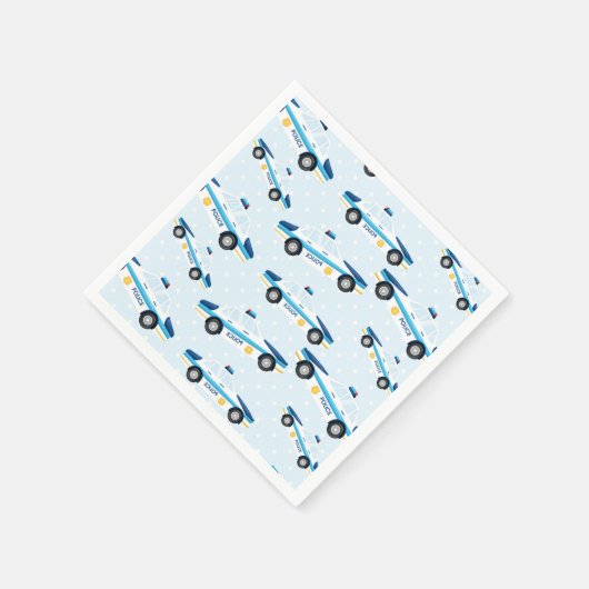 Polizeistruktur Serviette (Ecke)