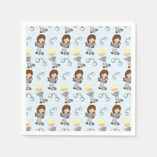 Polizeistruktur Serviette (Vorderseite)