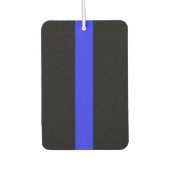 Polizeiunterstützer Thin Blue Line Autolufterfrischer (Vorderseite)
