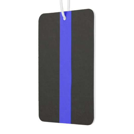 Polizeiunterstützer Thin Blue Line Autolufterfrischer (Links)