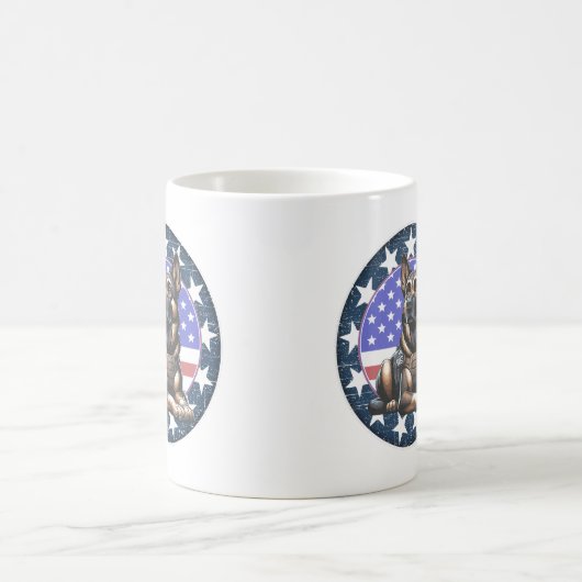 Polizeiwache, Einheit K9 Kaffeetasse (Mittel)