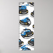 Polizeiwachstumsdiagramm Poster (Vorne)