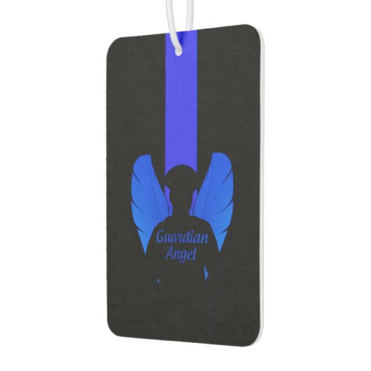 Polizeiwächter Angel Thin Blue Line Autolufterfrischer (Links)