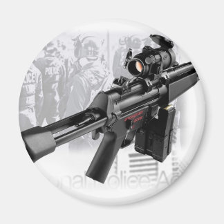 Polizeiwaffe Magnet