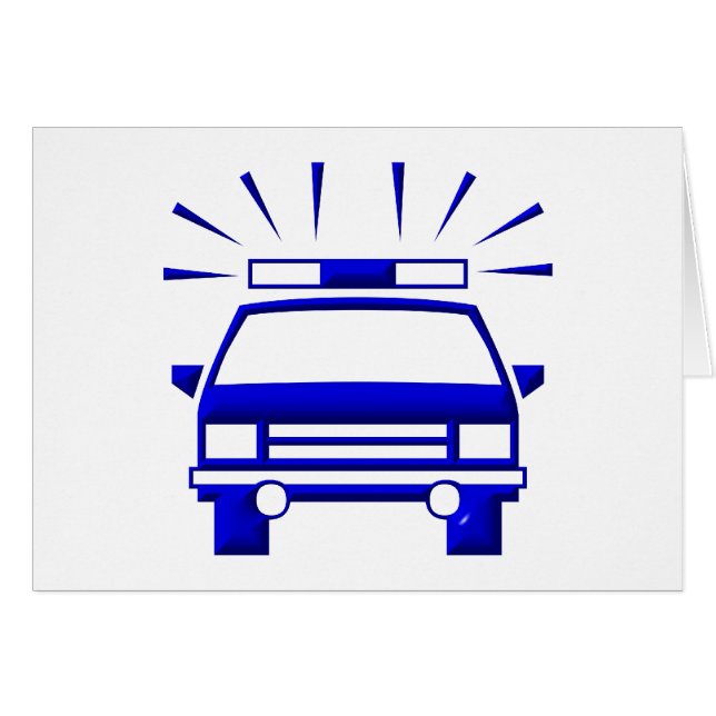 Polizeiwagen (Vorderseite (Horizontal))