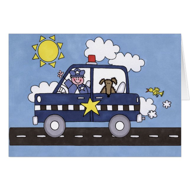 Polizeiwagen (Vorderseite (Horizontal))