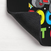 Polizeiwagen 100 Tage Schulklasse 1ste Klasse Mousepad (Ecke)