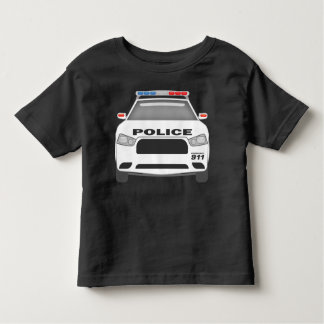 Polizeiwagen 911Kleinkinder und Mädchen Kleinkind T-shirt