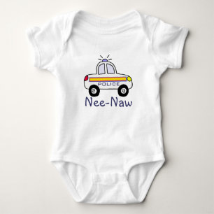 Polizeiwagen Baby Strampler