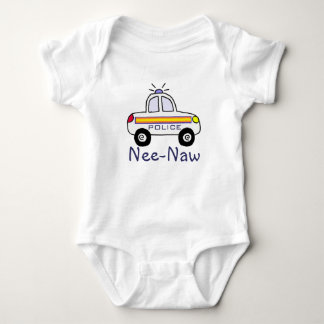 Polizeiwagen Baby Strampler