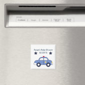Polizeiwagen/Heldenmagnet/Keepake/Gastgeschenk Magnet (In Situ (Geschirrspüler))
