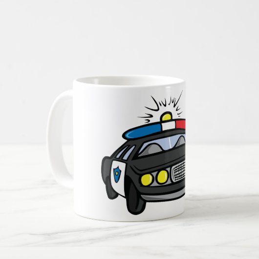 Polizeiwagen Kaffeetasse (Vorderseite Links)