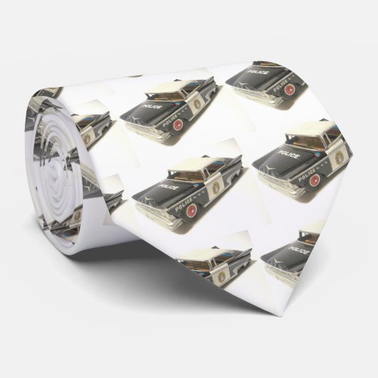 Polizeiwagen Krawatte (Gerollt)