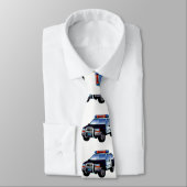 Polizeiwagen Krawatte (Gebunden)