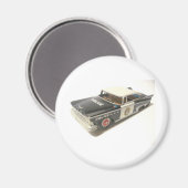 Polizeiwagen Magnet (Vorderseite/Rückseite)