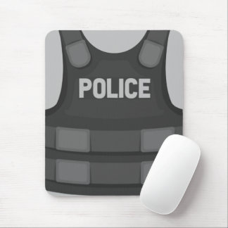 Polizeiwagen Mousepad