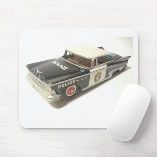 Polizeiwagen Mousepad (Mit Mouse)