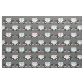 Polizeiwagen Niedliche Kinderwagen Stoff (Fat Quarter (45,7 x 55,9 cm))