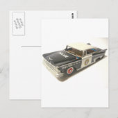 Polizeiwagen Postkarte (Vorne/Hinten)