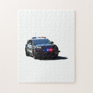 Polizeiwagen Puzzle