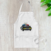 Polizeiwagen Schürze