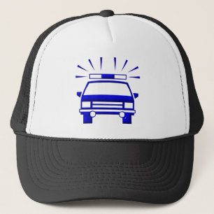 Polizeiwagen Truckerkappe