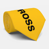 POLIZEIZEILE KREUZT NICHT FALSCH KRAWATTE (Gerollt)