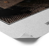 Polizeizettel-Plakat Billiards Poster (Ecke)