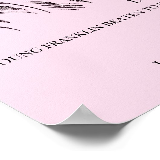 Polizeizettel-Poster Stepmutter Poster (Ecke)