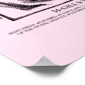 Polizeizettel poster Tragic Passion (Ecke)