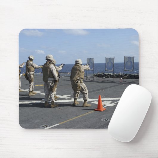 Polizeizug mit der Berretta M9 Mousepad (Mit Mouse)