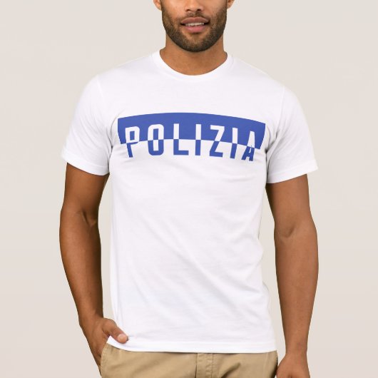 Polizia T-Shirt (Vorderseite)