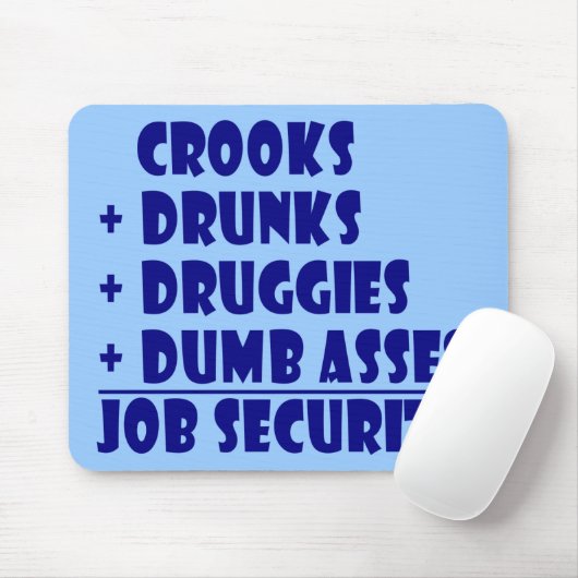 POLIZIST-Arbeitsplatzsicherheit Mousepad (Mit Mouse)