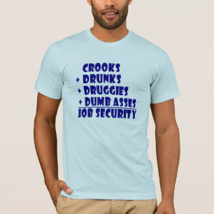 POLIZIST-Arbeitsplatzsicherheit T-Shirt