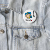 Polizist Beruf Button (Beispiel)
