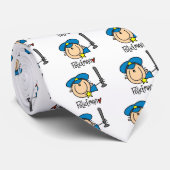 Polizist Beruf Krawatte (Gerollt)