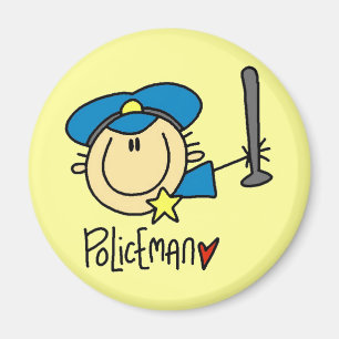 Polizist Beruf Magnet