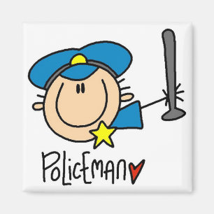 Polizist Beruf Magnet
