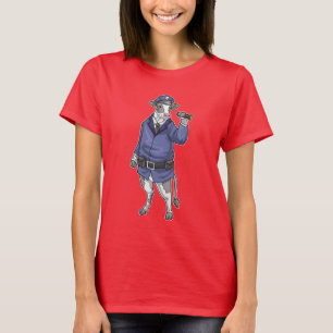 Polizist-Blitzlichtpolizei T-Shirt