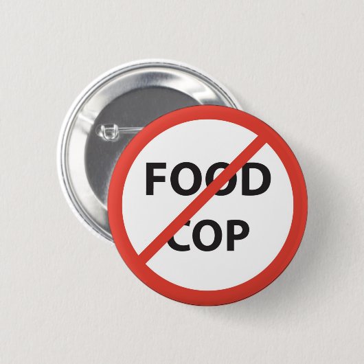 Polizist Button (Vorne & Hinten)