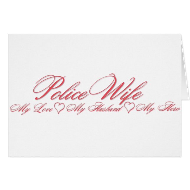 Polizist-Ehemann-Held (Vorderseite (Horizontal))