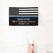 Polizist Gesetzeshüter Abschlussfeier Banner (InSitu)