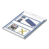 Polizist Hero kids Candy Bar Wrapper Gastgeschenk Notizblock (Rotiert)