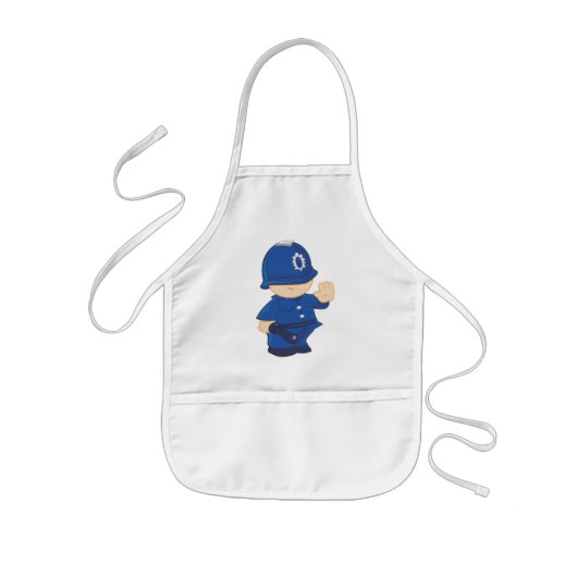 Polizist Kinderschürze (Vorne)