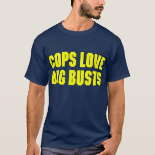 Polizist-Liebe-große Fehlschläge T-Shirt