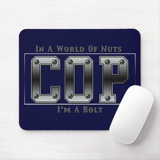 POLIZIST MOUSEPAD (Mit Mouse)