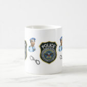 Polizist Mug Kaffeetasse (Mittel)